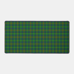 Scottish Clan Holmes Tartan Plaid Desk Mat