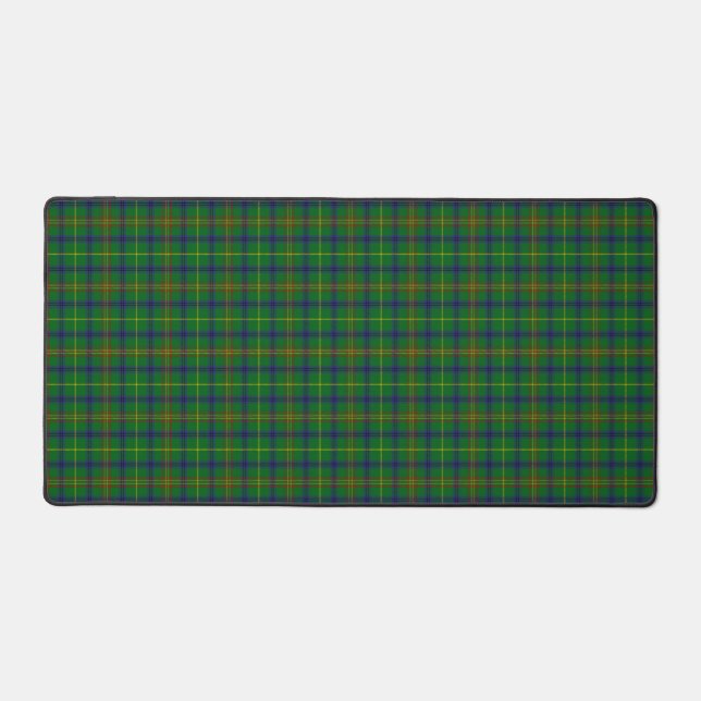 Scottish Clan Holmes Tartan Plaid Desk Mat (Front)