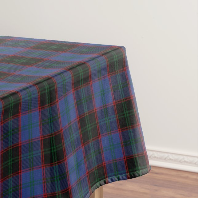 Scottish Clan Home Tartan Tablecloth (In Situ)