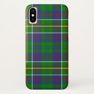 Scottish Clan Hunter Tartan Plaid iPhone X Case