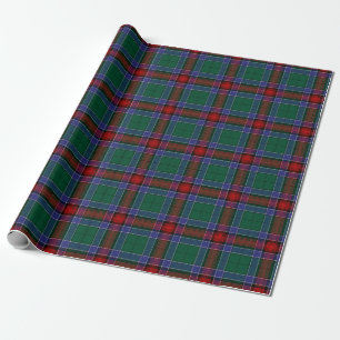 Scottish Clan Jardine Dress Tartan Plaid Wrapping Paper