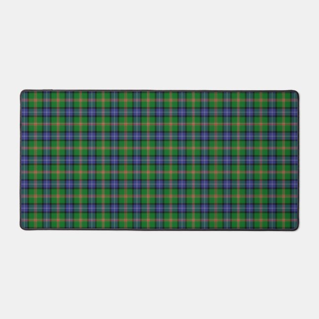 Scottish Clan Jones Tartan Plaid Desk Mat (Front)