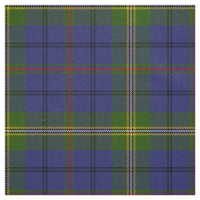 Scottish Clan Joss Tartan Plaid Fabric (Swatch)