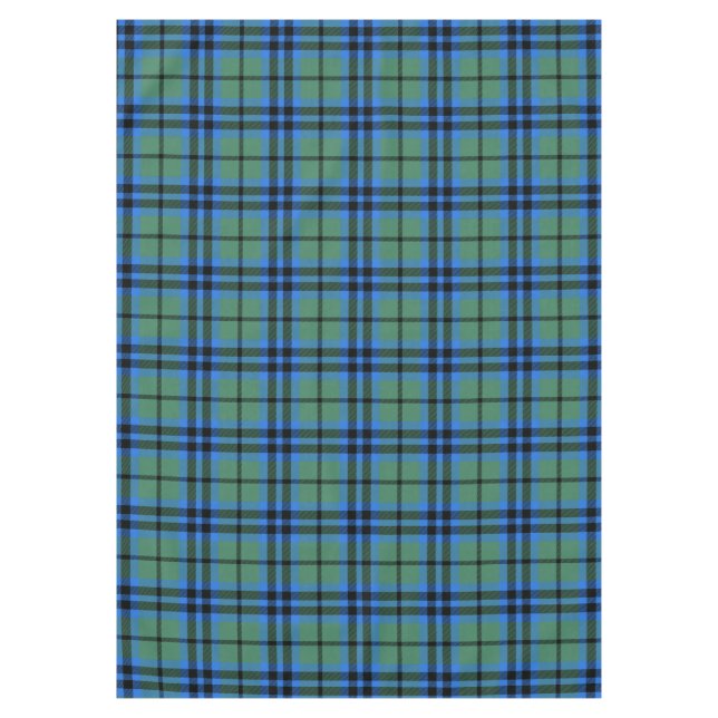 Scottish Clan Keith Tartan Plaid Tablecloth (Front)
