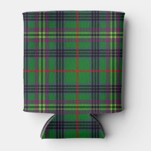 Scottish Clan Kennedy Tartan Plaid Can Cooler