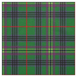 Scottish Clan Kennedy Tartan Plaid Fabric