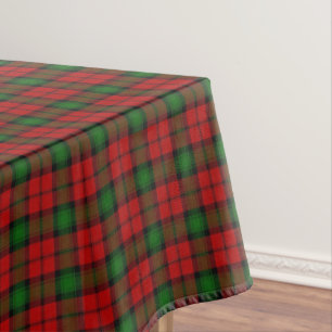 Scottish Clan Kerr Tartan Tablecloth