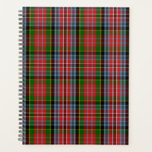 Scottish Clan Kidd Tartan Plaid Planner