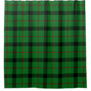 Scottish Clan Kincaid Tartan Plaid Shower Curtain