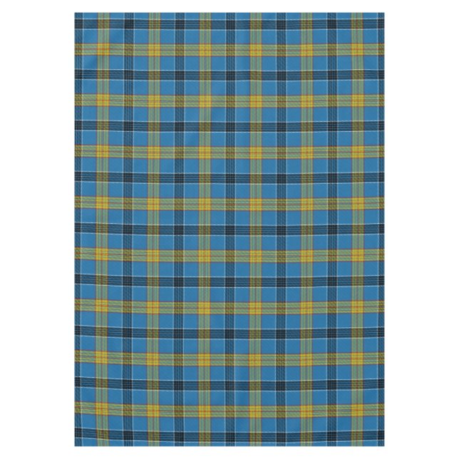 Scottish Clan Laing Tartan Plaid Tablecloth (Front)