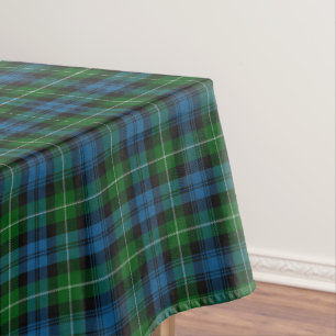 Scottish Clan Lamont Tartan Tablecloth