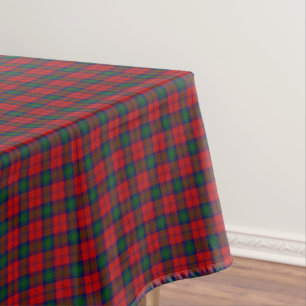 Scottish Clan Lindsay Lindsey Tartan Tablecloth