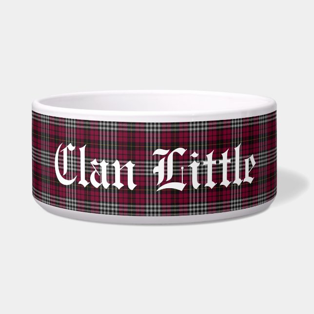 Scottish Clan Little Tartan Plaid   Bowl (Front)