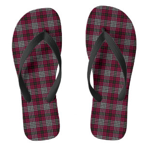 Scottish Clan Little Tartan Plaid Flip Flops