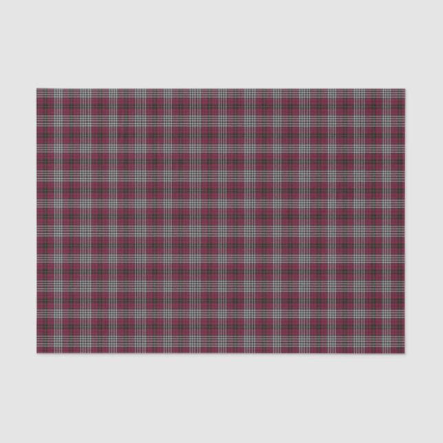 Scottish Clan Little Tartan Plaid Tissue Paper (Front)