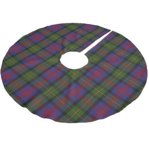 Scottish Clan Logan Tartan Brushed Polyester Tree Skirt