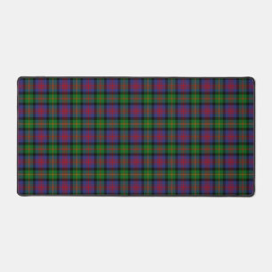 Scottish Clan Logan Tartan Plaid Desk Mat