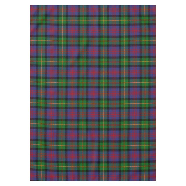 Scottish Clan Logan Tartan Plaid Tablecloth (Front)