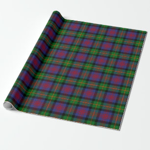 Scottish Clan Logan Tartan Plaid Wrapping Paper