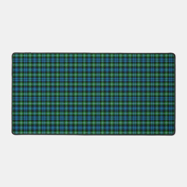 Scottish Clan Lyon_clan Tartan Plaid Desk Mat (Front)