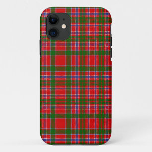 Scottish Clan MacAlister Tartan Plaid iPhone 11 Case