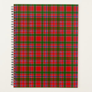 Scottish Clan MacAlister Tartan Plaid Planner