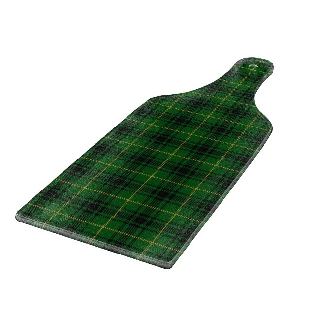 Scottish Clan MacArthur Arthur Tartan Cutting Board (Corner)