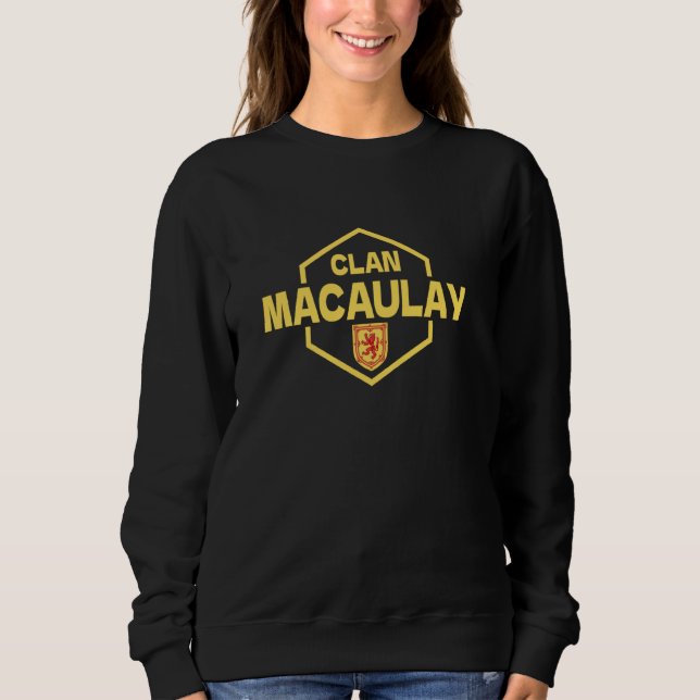 Scottish Clan MacAulay Sweatshirt (Front)