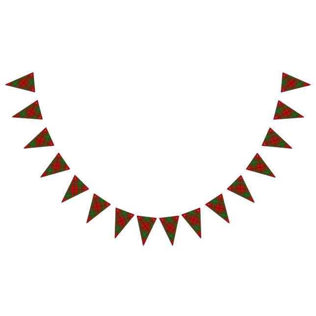 Scottish Clan MacAulay Tartan Bunting (All)