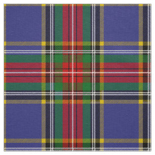 Scottish Clan MacBeth Tartan Plaid Fabric