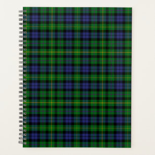 Scottish Clan MacBride Tartan Plaid Planner