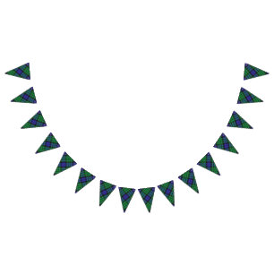 Scottish Clan MacCallum Tartan Bunting