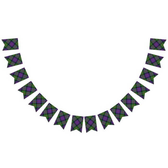 Scottish Clan MacDonald Donald Tartan Bunting (All)