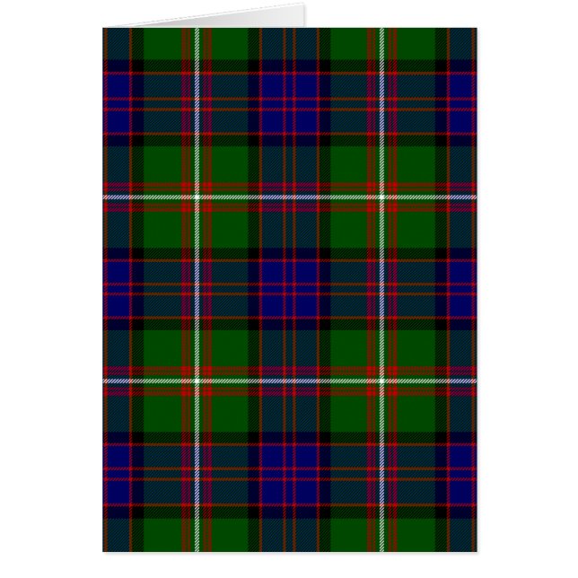 Scottish Clan MacDonald of Clanranald Tartan (Front)