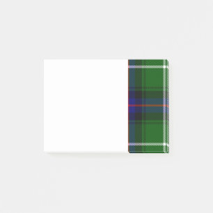 Scottish Clan MacDonald of Clanranald Tartan Post-it Notes