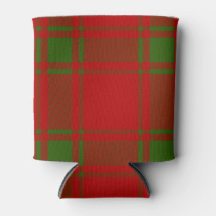 Scottish Clan MacDonald of Sleat Tartan Plaid Can Cooler