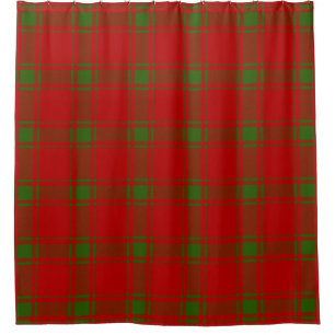 Scottish Clan MacDonald of Sleat Tartan Plaid Shower Curtain