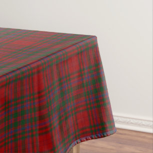 Scottish Clan MacDougall Tartan Tablecloth