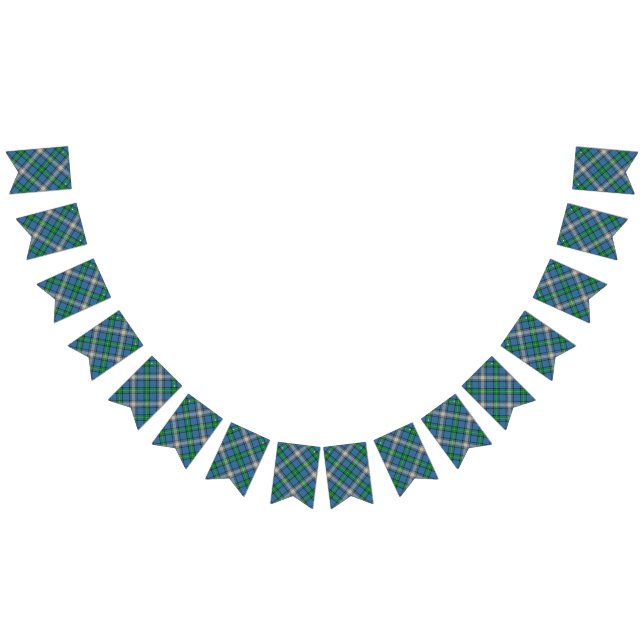 Scottish Clan MacDowall Tartan Bunting (All)