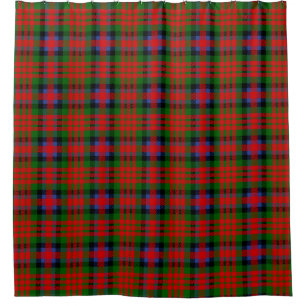 Scottish Clan MacDuff Tartan Plaid Shower Curtain