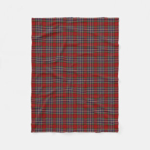 Scottish Clan MacFarlane Classic Tartan Fleece Blanket