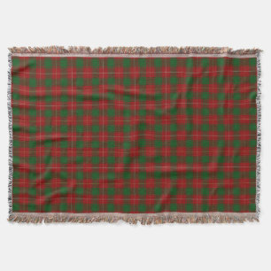Scottish Clan MacFie Tartan Throw Blanket
