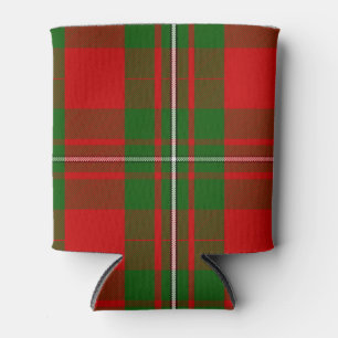 Scottish Clan MacGregor Tartan Plaid Can Cooler