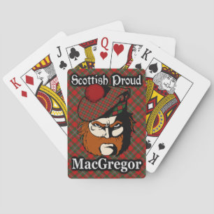 Scottish Clan MacGregor Tartan Playing Cards