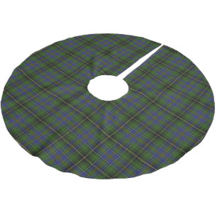 Scottish Clan MacInnes Tartan Brushed Polyester Tree Skirt