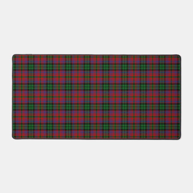 Scottish Clan MacInroy Tartan Plaid Desk Mat (Front)