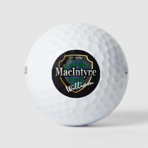 Scottish Clan MacIntyre Personalise Your Name Golf Balls