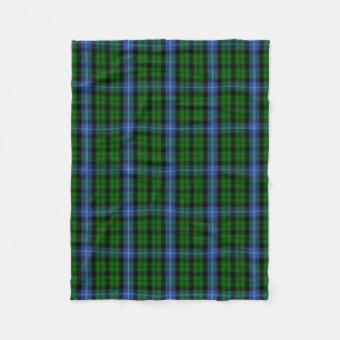 Scottish Clan MacIntyre Tartan Plaid Fleece Blanket