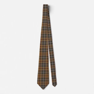 Scottish Clan MacKay of Strathnaver Tartan Plaid Tie