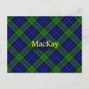 Scottish Clan MacKay Postcard
